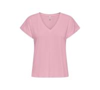 ONLY Onlfree Life S/S V-Neck Lace Top Jrs, Romance Rose, M Mujeres