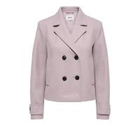 ONLY Onlfreja Life Db - Chaqueta OTW Noos para mujer, abrigo inverso con cierre de botón corto, malva Deauville, 3XL, Malva Deauville, 3XL