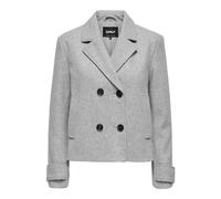 ONLY Onlfreja Life Short Db Jacket Otw Noos Abrigo, Gris Claro, XXXL Mujeres