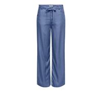 ONLY Onlgianna Charis MW Straight Pants Wvncc, Medio De Mezclilla Azul, XS / 32L Mujeres