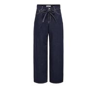 ONLY Onlgianna MW Straight DNM Dot630, Dark Azul Denim, 26W / 30L