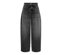 ONLY Vaqueros ONLGIANNA Balloon Fit Cintura media Negro 30/32