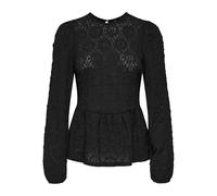 ONLY ONLGIAVANNA Top Estilo Péplum | Corte regular fit, Manga larga, Extra largo, Casual, Proceso suave a una temperatura máxima de 30°C