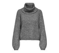 ONLY Onlgila Life LS Rollneck BF Knt, Color Gris, XL para Mujer