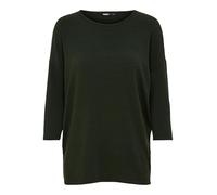 Only Onlglamour - Jersey 3/4 Top Jrs Noos para Mujer, Color Negro, Talla XS, Rosin., S