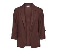 ONLY Onlgoa Blazer 3/4 Unline Linen Bl CC TLR, Marrón Piedra, 16, Piedra marrón, 44