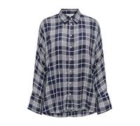 ONLY Onlgrace Lira Life LS Check Shirt Wvn, Naval Academy, XL Mujeres