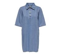 ONLY Onlgry S/S Dress Dnm Azg Noos Vestido Corto, Mezclilla De Color Azul Claro, S Mujeres