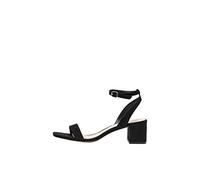 ONLY Onlhanna-1 Life Pu Heeled Noos - Sandalias para mujer, Negro, 37 EU