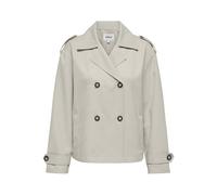 ONLY Onlhannah Short Trenchcoat Otw Trench Corto, Beige Claro, XL para Mujer
