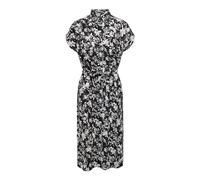 ONLY Vestido camisero 'ONLHannover' gris / verde oscuro / negro / offwhite, Talla 34