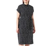 ONLY ONLHANNOVER S/S Shirt Dress Noos WVN Vestido, Black/AOP:Confetti, 40 De Las Mujeres