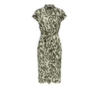 ONLY Onlhannover S/S Shirt Dress Noos Wvn Vestido Largo, Verde/Naranja, 40 Mujeres