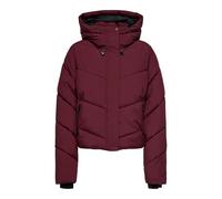 ONLY Onlharper Life Short Premium Jacket OTW, Cabernet, L, Rojo Oscuro, L