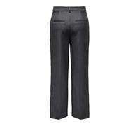 ONLY ONLHATTIE-Lana HW Wide Mel Pant TLR, Gris Oscuro, 36W x 32L