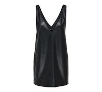 ONLY Onlheidi Faux Leather Spencer Dress Otw, Negro, XS Mujeres