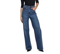 ONLY Onlhope Ex HW Wide Dnm Add465 Noos Vaqueros, Medium Blue Denim, 32W / 30L para Mujer
