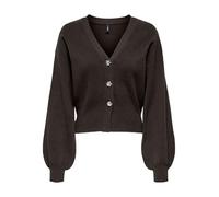 ONLY Onlibi LS Fullneddle CC Knt-Cárdigan, Pastel de Chocolate, L para Mujer