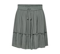 ONLY Onlibiza Life Short Skirt Wvn Noos Falda, Balsam Green, Medium Mujeres
