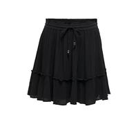 ONLY Onlibiza Life Short Skirt Wvn Noos Falda, Negro, Medium Mujeres