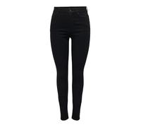 ONLY Onliconic HW SK Long ANK Dnm Gua100 Jeans, Negro, 28W x 32L para Mujer