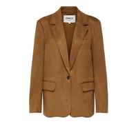 ONLY Onlina Life L/S Faux Suede Blazer TLR, Nuthatch, 36 Mujeres