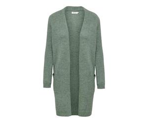 Only Onljade L/S Cardigan Knt Noos Suéter Cárdigan, Granite Gredetail:w Melange, L para Mujer
