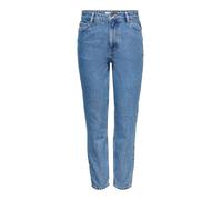 ONLY ONLJAGGER Vaqueros Mujer Mom Cintura Alta Cintura Alta Vaqueros, Medium Blue Denim Detail:nas258, 30W / 32L