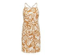 ONLY Onljakiri - Vestido de Lino para Mujer, Cosecha De Calabaza, S