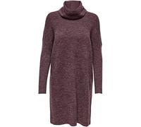 ONLY Onljana L/S Cowlnck Dress Wool Knt Noos Vestido, marrón, M Mujeres