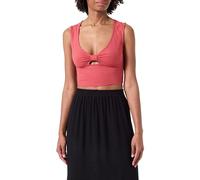 ONLY Onljany S/L Twist Top Jrs, Rojo, XS para Mujer