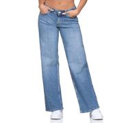 ONLY Onljudy-O LW Wide Leg DNM Tai712 Noos, Mediano Azul Denim, XS Mujer, Media Blue Denim, XS