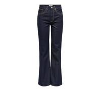 Only Onljuicy HW Flared Western Dnm Mae, Dark Azul Denim, 25W / 32L Mujeres