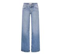 ONLY Onljuicy LW Wide Leg Dnm Rea365 Noos Pantalones Vaqueros elásticos, Light Blue Denim, 31W x 32L para Mujer