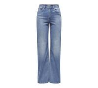 ONLY Onljuicy-Wauw HW Wide DNM Gua113 Noos, Medio De Mezclilla Azul, XS / 32L