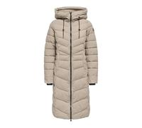 ONLY Onljuliet Life - Abrigo acolchado para mujer, color visón plateado, talla L, Visón plateado, L