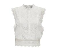 ONLY ONLKARO S/L Lace Top WVN Camiseta sin Mangas, Cloud Dancer, M De Las Mujeres