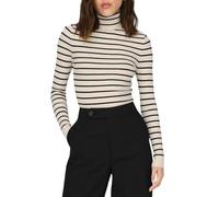 Only Onlkarol L/S Jersey de Cuello Alto Knt Noos Jersey de punto, Mujer, Blancocap Gris, L