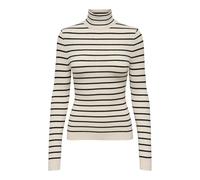 Only Onlkarol L/S Jersey de Cuello Alto Knt Noos Jersey de punto, Mujer, Blancocap Gris, XS