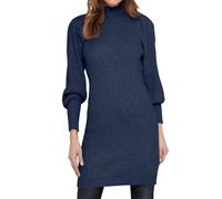 ONLY Onlkatia L/S Dress Knt Noos, Naval Academy, L Mujeres