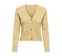 ONLY Onlkatia LS Cable V-Neck Cardi Knt Noos, Sunlight, S para Mujer