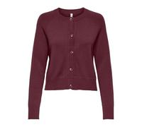 ONLY Short Onlkatia LS CC Knt-Cárdigan Corto, Zinfandel, S para Mujer