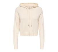 ONLY Onlkatia LS Hood Zip Cardigan Knt Nca, Blancocap Gris, S para Mujer