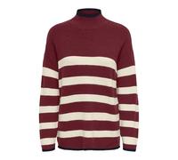 ONLY Onlkatia LS Rib Cuello Alto CC KNT para Mujer, Rojo Oscuro, XS