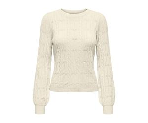 ONLY Onlkatia LS Structure O-Neck Pull CC Knt, Baby's Breath, M para Mujer