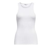 ONLY Onlkenya Life Rib Tank Top Jrs Noos Camiseta de Tirantes Anchos, Blanco, XS para Mujer