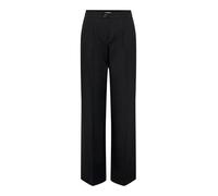 ONLY Onlkira-Mellie HW Wide Pant PNT Noos - Pantalón para Mujer, Negro, M / 32L