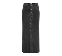 ONLY Onlkita Button Maxi Dnm Skirt Gua Falda, Negro Lavado, M para Mujer