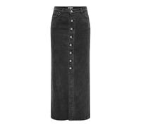ONLY Onlkita Button Maxi Dnm Skirt Gua Falda, Negro Lavado, M para Mujer
