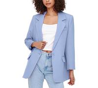 Only Onllana-Berry L/S Ovs Blazer TLR Noos Chaqueta de Traje, Bel Air Blue, 38 para Mujer